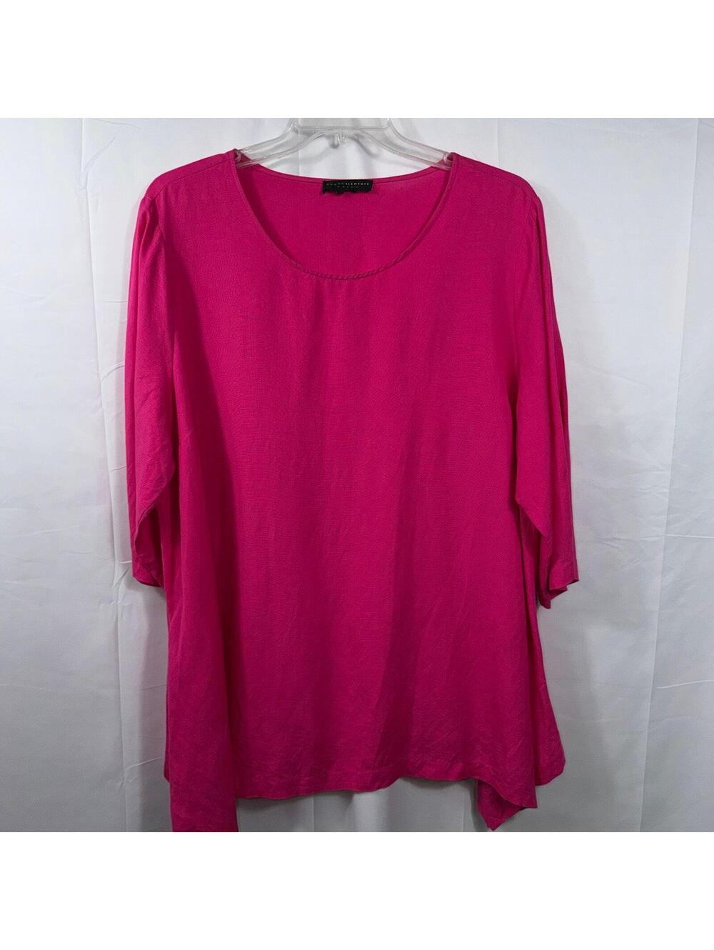 Grace Elements Pink Tunic Top Women's Size 3X